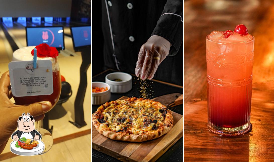 Platos en Barelle Pizzaria e Boliche