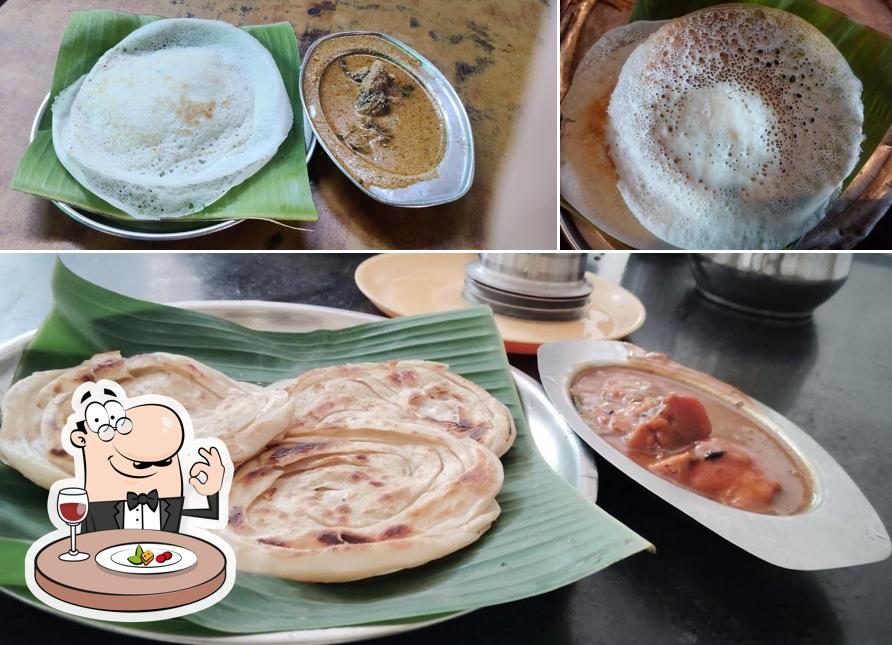 Gousiya Hotel (Paya, Aapam, Chicken Masala, Parota) is distinguished by food and beverage