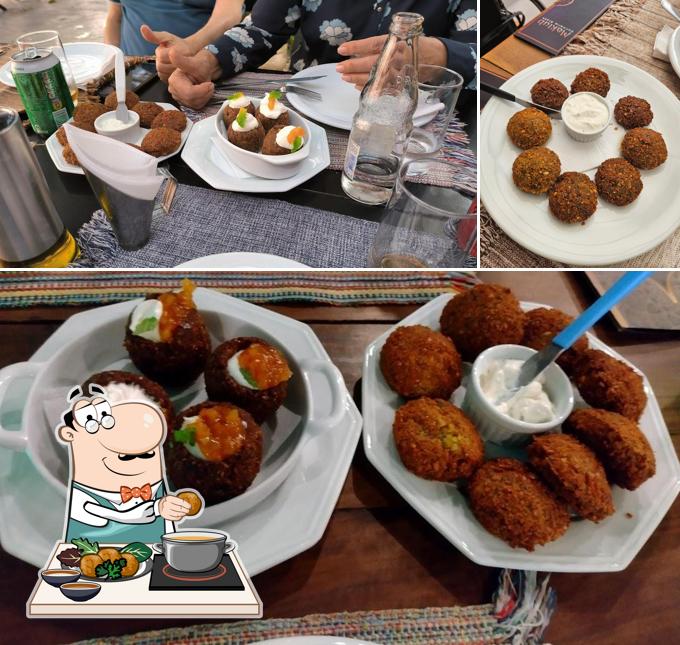 Falafels em Maktub - Especialidades Árabes