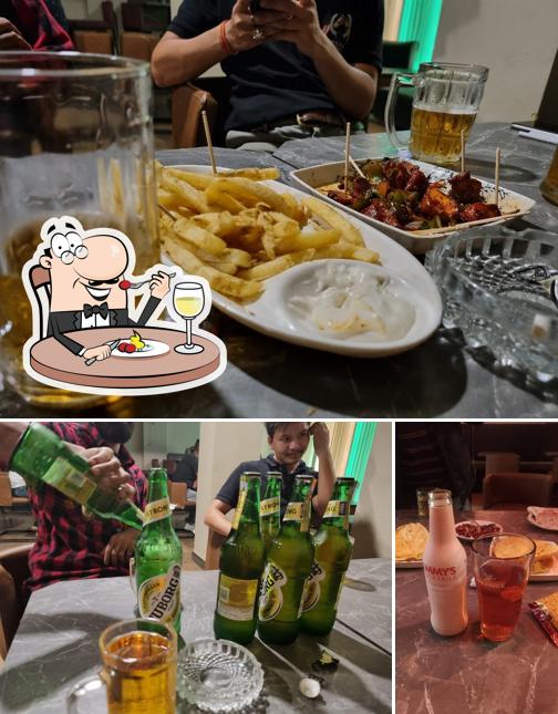 Food at Alley Bar