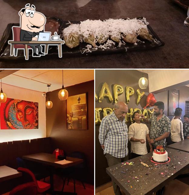 The photo of Ching's Chow MOMO,s N Chinese’s interior and food