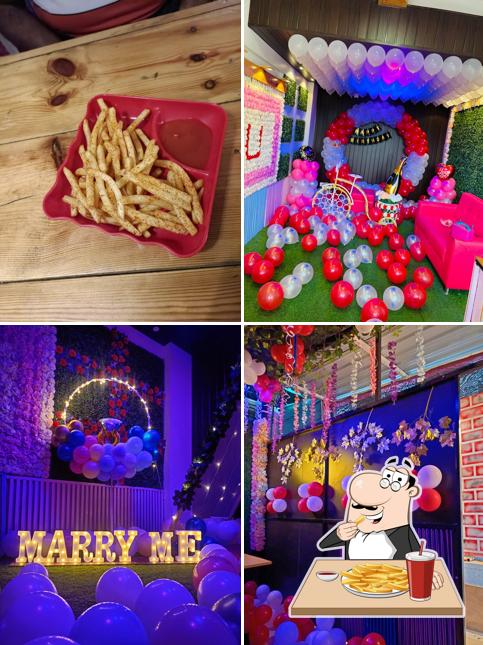 French fries at D3 Cafe