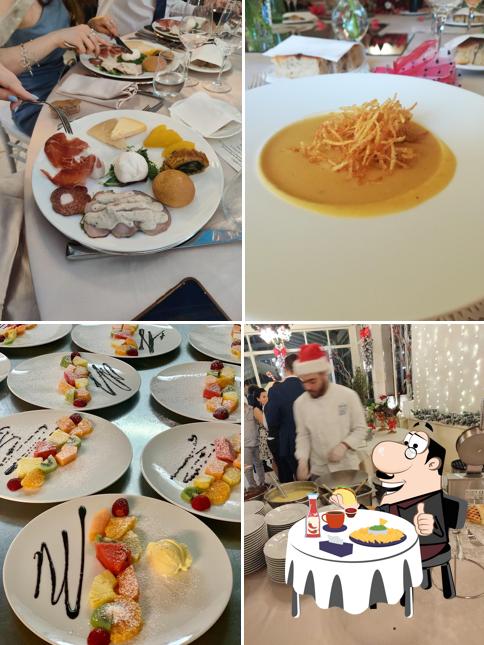 Piatto di formaggi al Ristorante Casale Signorini