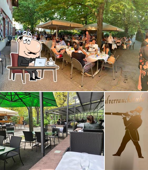Gli interni di Restaurant Schützenhaus