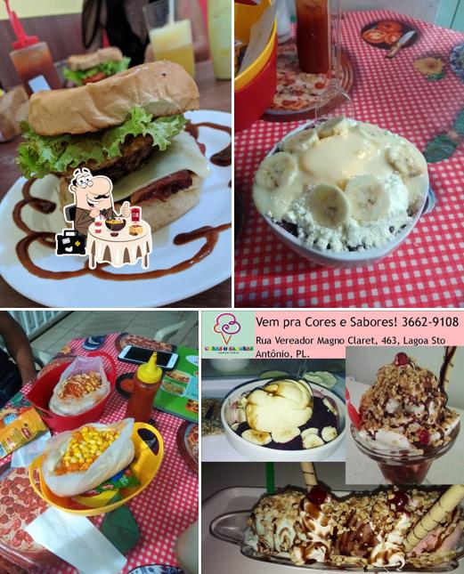 Comida em Sorveteria Cores e Sabores - Pizzaria Pedro Leopoldo - Sanduíche Pedro Leopoldo