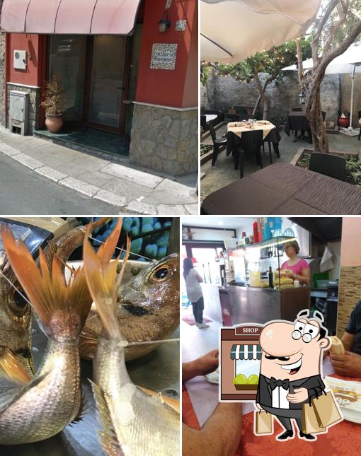 Gli esterni di Trattoria Romano