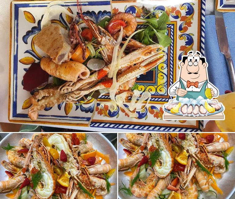 Gli ospiti di Ristopescheria FeR fish & restaurant possono provare diversi piatti di mare