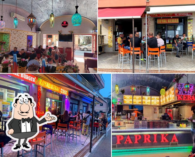 Dai un'occhiata agli interni di Paprika Pizzeria Kebab tacos