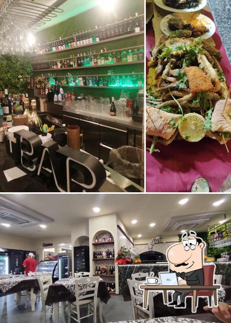 Gli interni di kalaccilla sapori di Sicilia