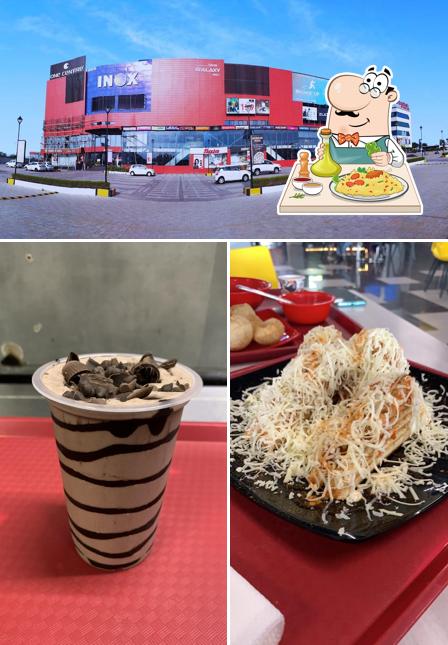 The restaurant's food and exterior