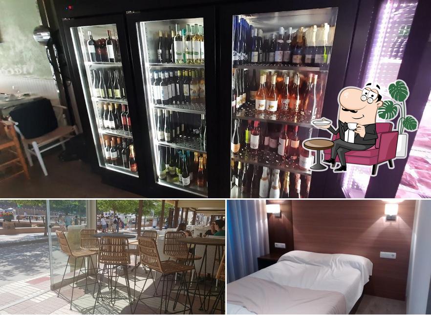 Gli interni di Hôtel-Restaurant Victoria