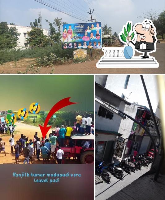 Enjoy the view at the outside area of Malar Mahal