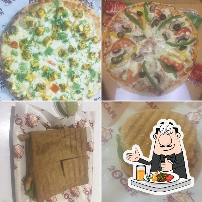 Food at 2 Dollar Cafe