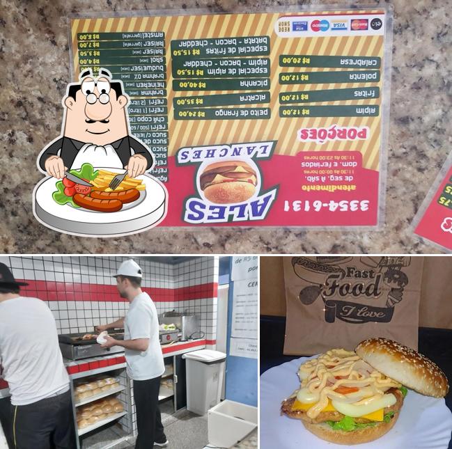 Platos en ALES LANCHES
