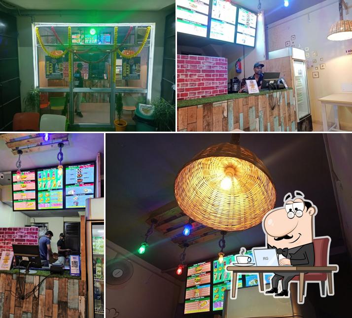 Check out how Burger Raaj Narela looks inside