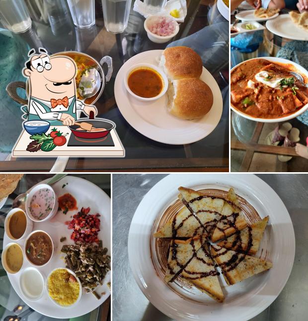 Chicken curry at Hotel Vaishnav pure veg