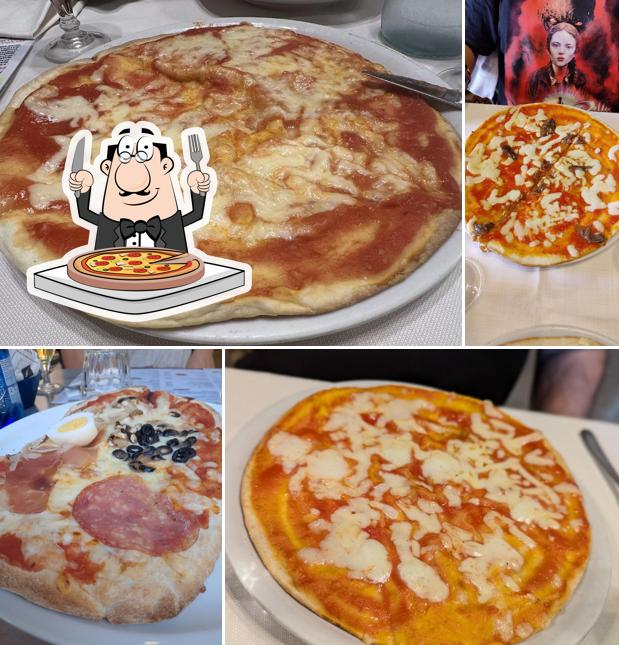 A Trattoria da Loreto, puoi ordinare una bella pizza