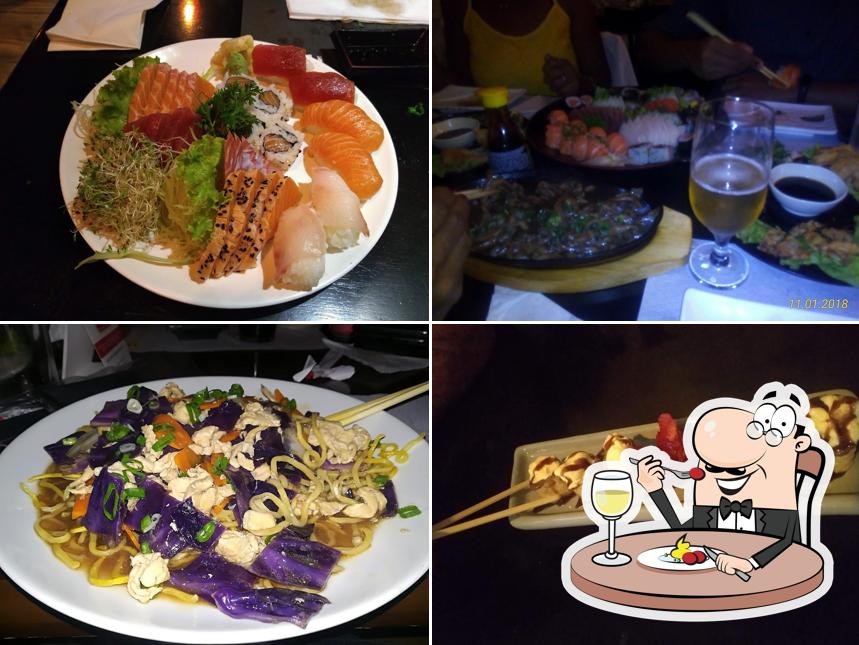Comida em Noiê sushi