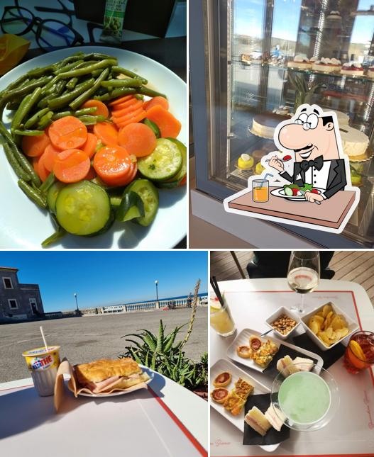 Cibo al Caffetteria Baracchina Bianca