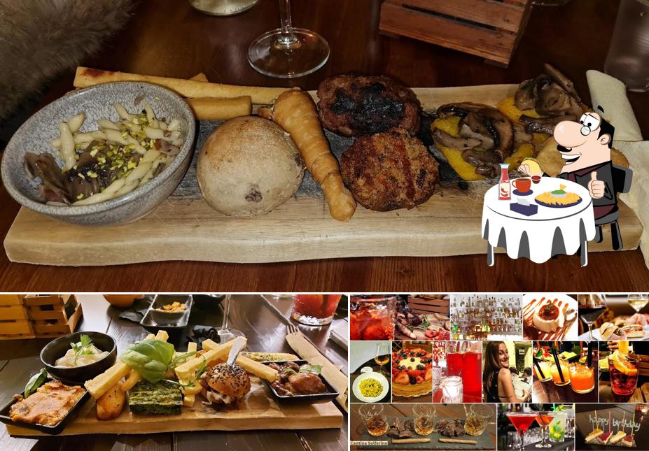 Piatto di formaggi al Cantina Solferino