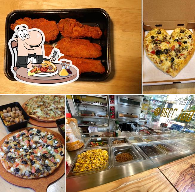 Try out different variants of pizza