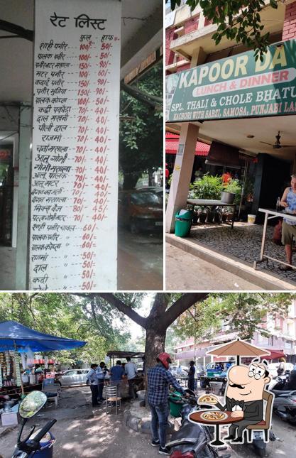 The exterior of Kapoor Da Dhaba (Kapoor Vaishno Dhaba)