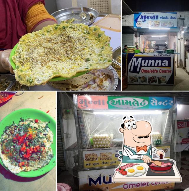 Omelette at Munna Omlet Centre