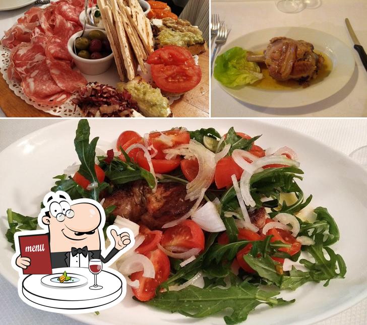 Insalata di rucola al Osteria l'Amorosa