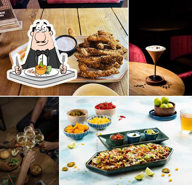 Food at The Underground Bar