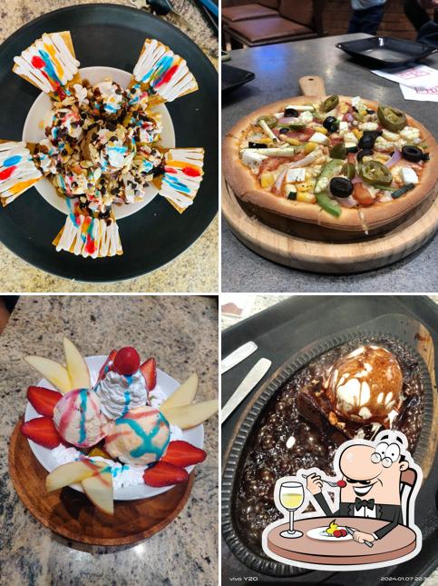 Meals at Sampoorna Gelateria & Pizzeria