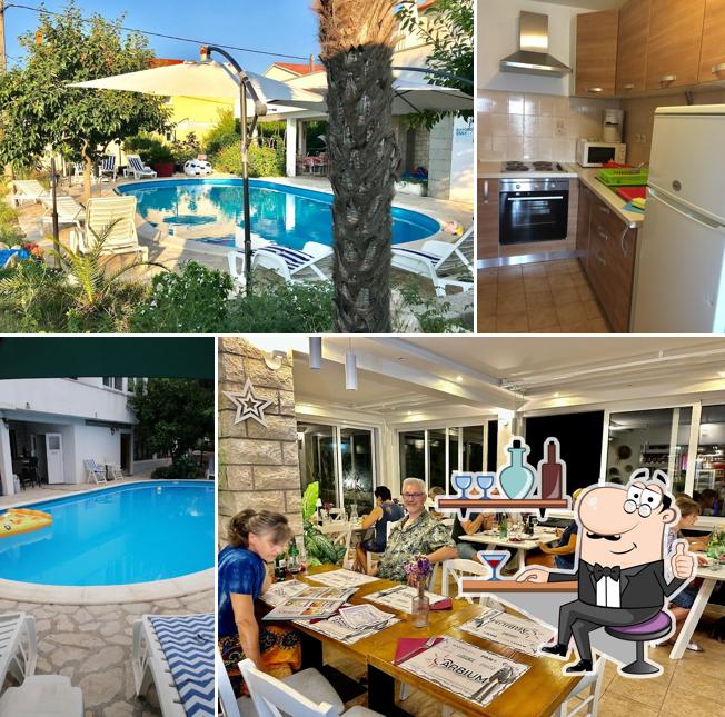 Gli interni di Classic Guest House Keko Rab