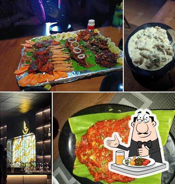 Food at Liquor Lounge Family Restaurant and Bar