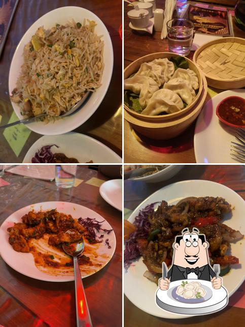 Dumplings at Crimson dragon Chinese restaurant