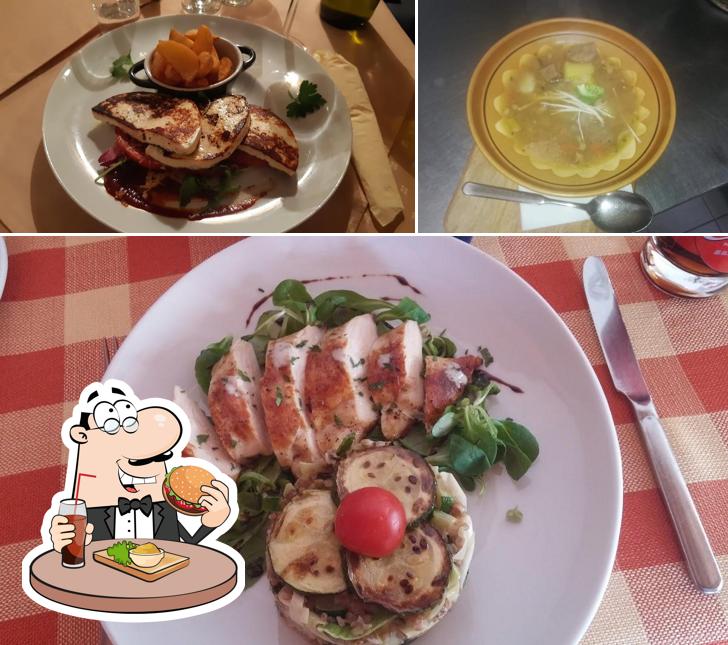 Prenditi un hamburger a Gostilna Amadeus
