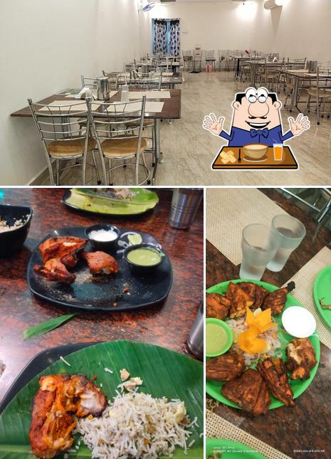 The restaurant's food and interior