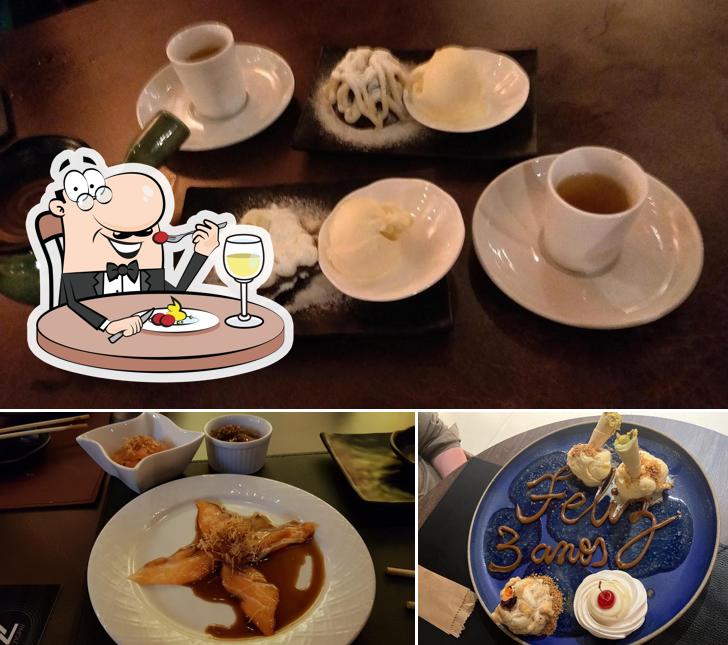 Comida em Kampeki Sushi