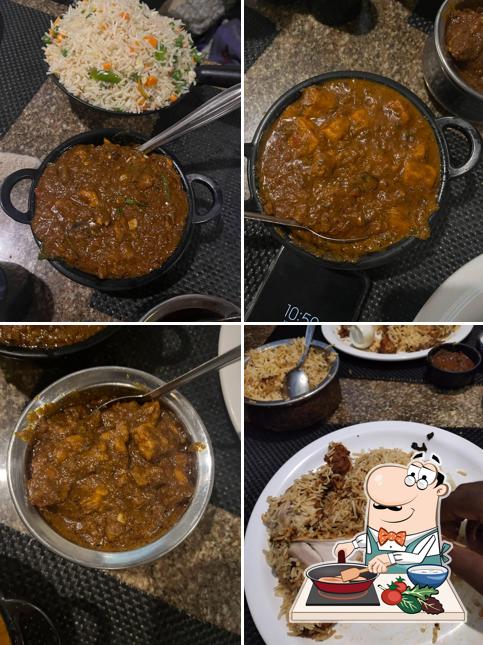 Chicken curry at Annapurna Restaurant