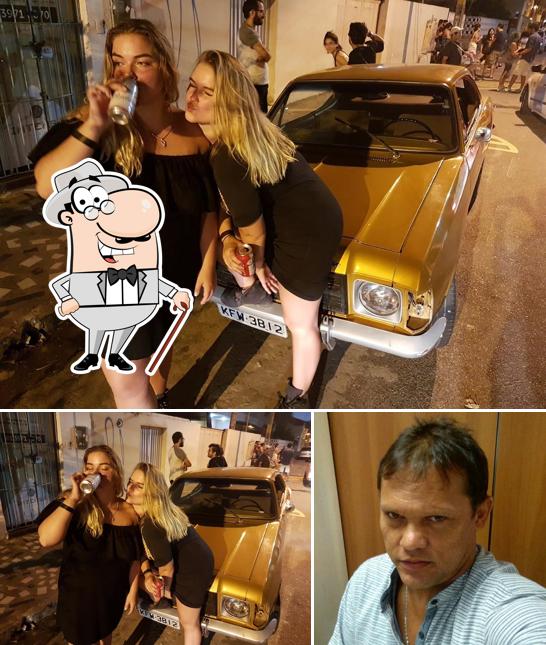 O exterior do Bar do Copo Sujo