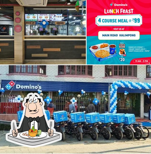 Food at Domino's Pizza Khasmahal, Kalimpong