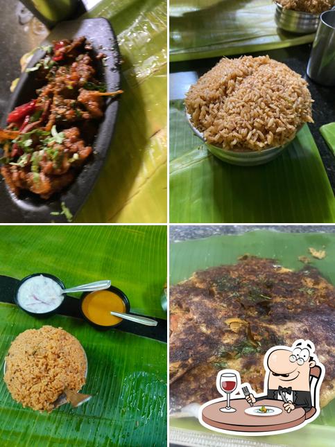 Food at Madurai Konar Mess