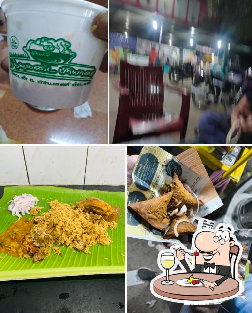 Meals at Sandhukadai Briyani Stall