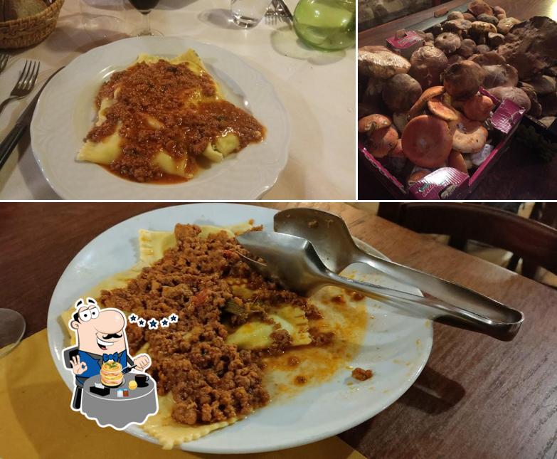 Cibo al Trattoria Sbrana