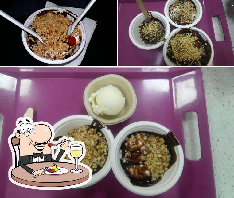Food at Corner House Ice Creams