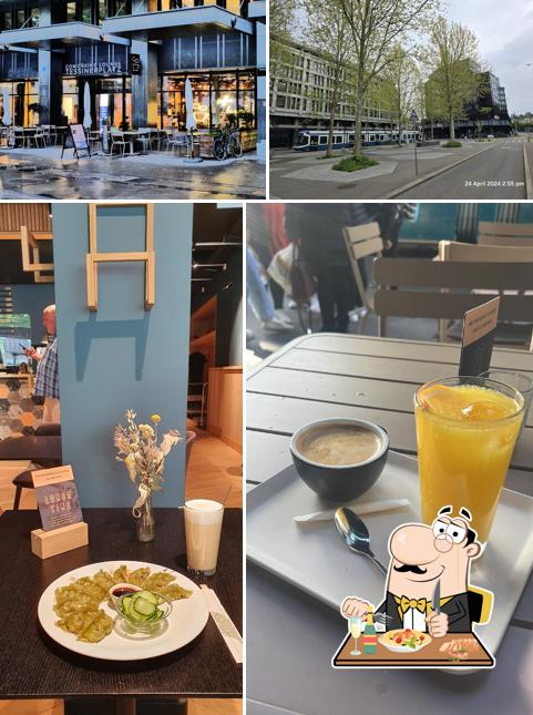 Guarda la foto che mostra la cibo e esterno di Coworking Lounge Tessinerplatz