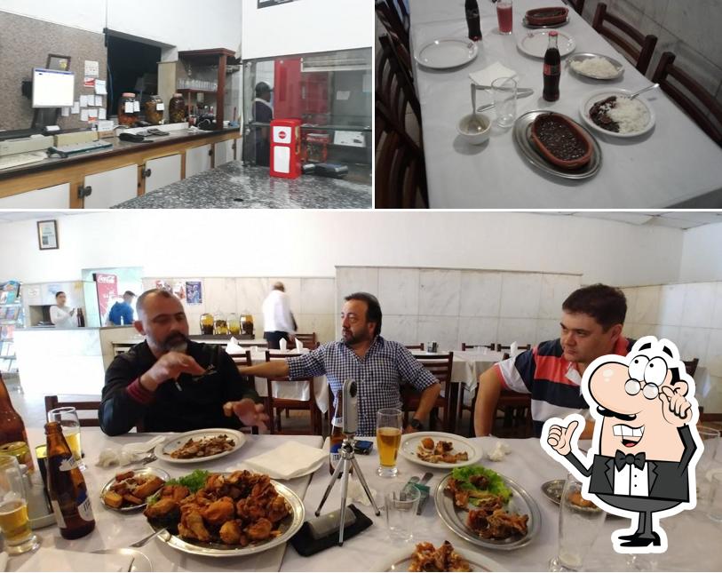 O interior do Restaurante Capassi