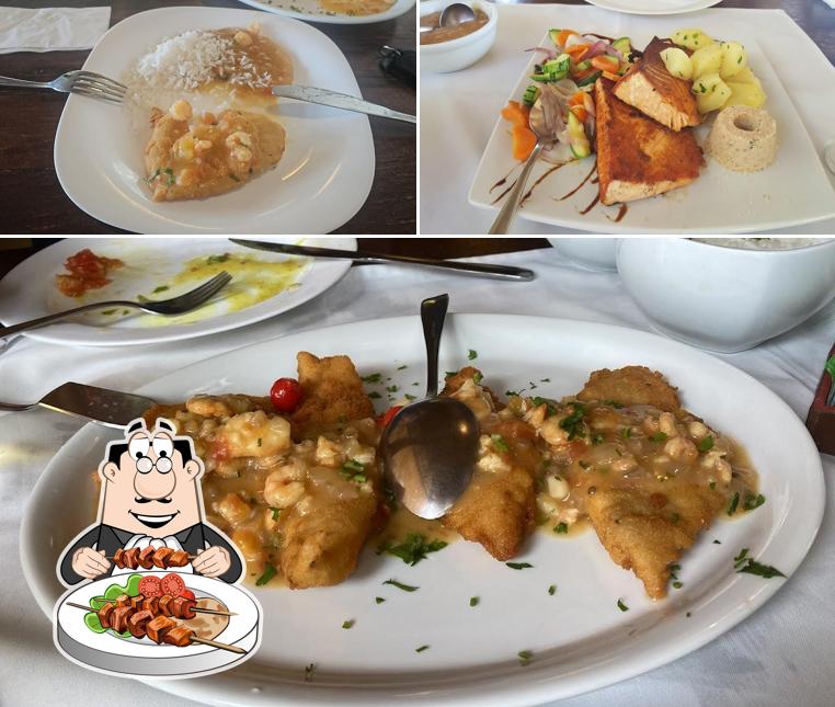 Platos en Casa do Peixe