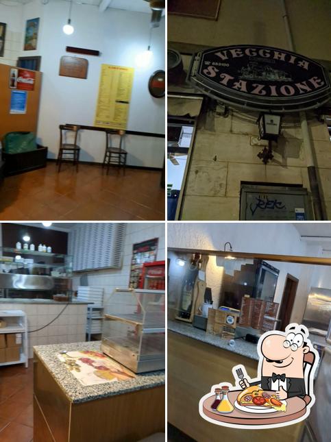 Prenditi una pizza a Pizzeria Vecchia Stazione Di Lobina Giorgio