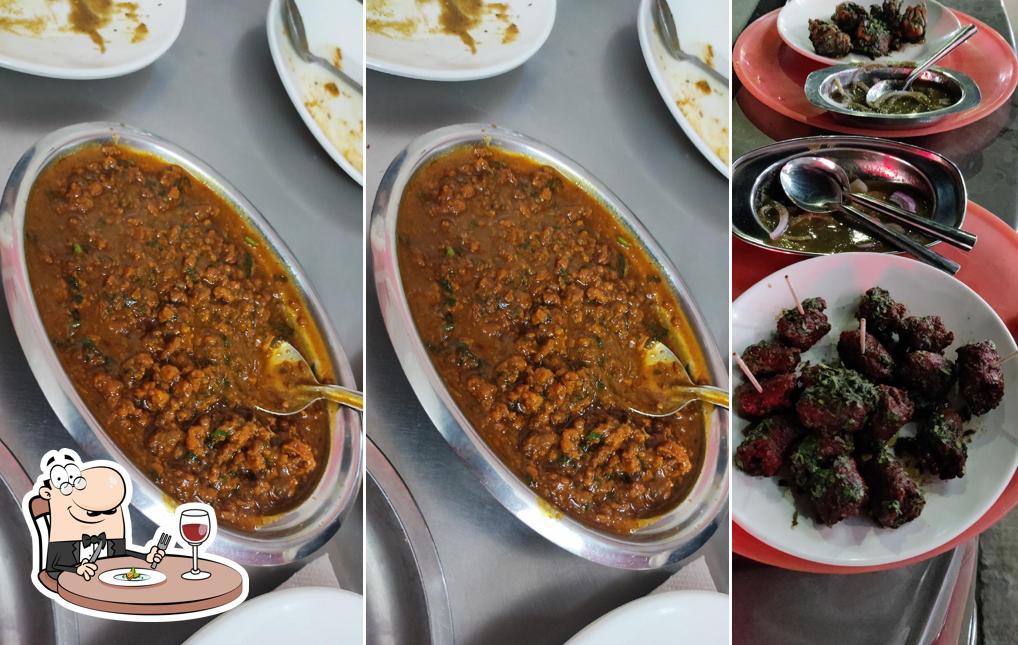 Food at Bajrang Hotel