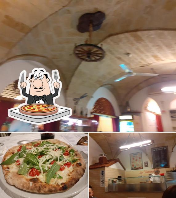 A La tavernetta, puoi prenderti una bella pizza