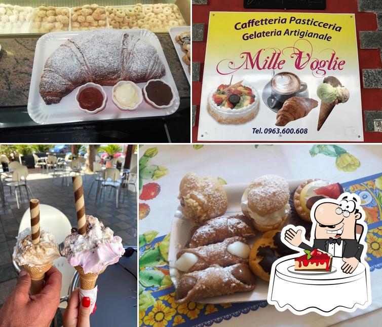 Mille Voglie serve un'ampia gamma di dolci